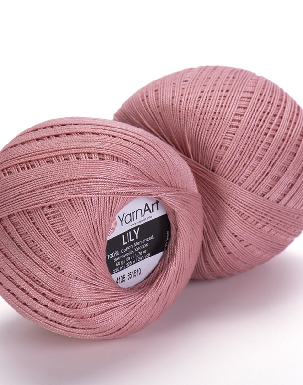 YARNART LILY 100% medvilnė, 50 gr / 225m