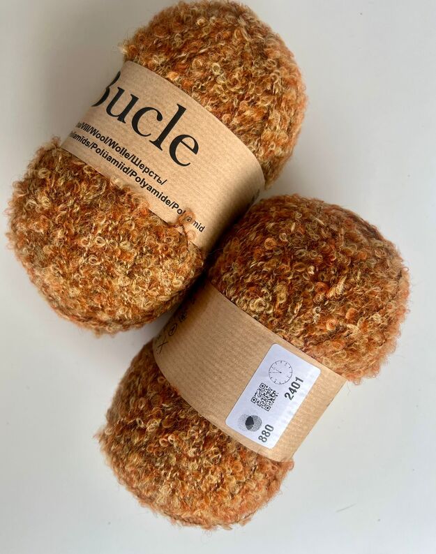 Midara Bucle 90% vilna 10% poliamidas 100 gr/420m