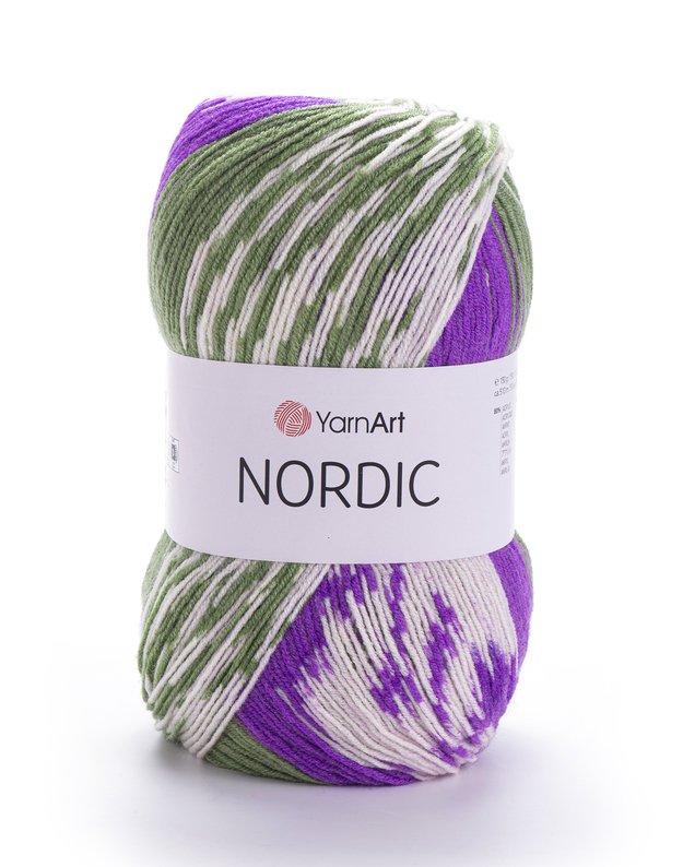 Nordic   20 % vilna 80 % akrilanas 150 gr/ 510 m