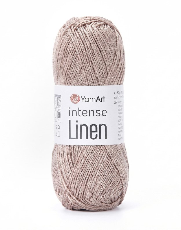YarnArt Intense Linen 45 % linas 55 % viskozė 50gr/175m