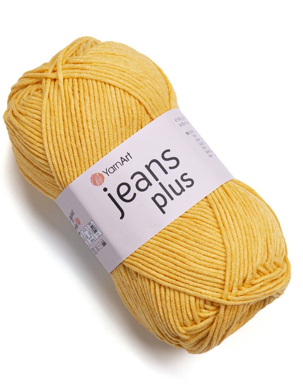 YarnArt Jeans PLUS 55 % medvilnė 45 % akrilanas 100gr/160m
