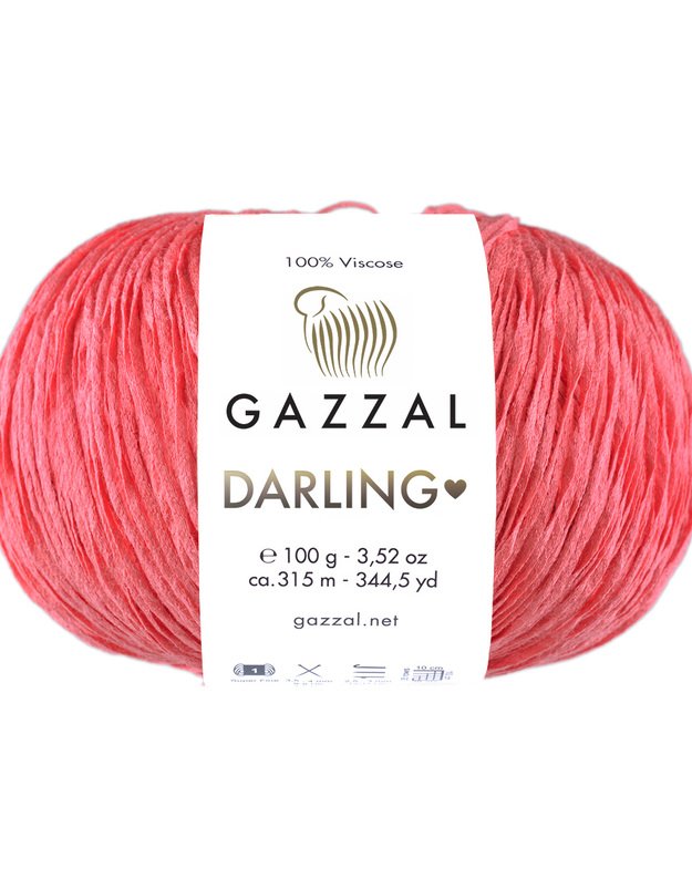 Gazzal DARLING 100% viskozė 100 gr / 315 mt