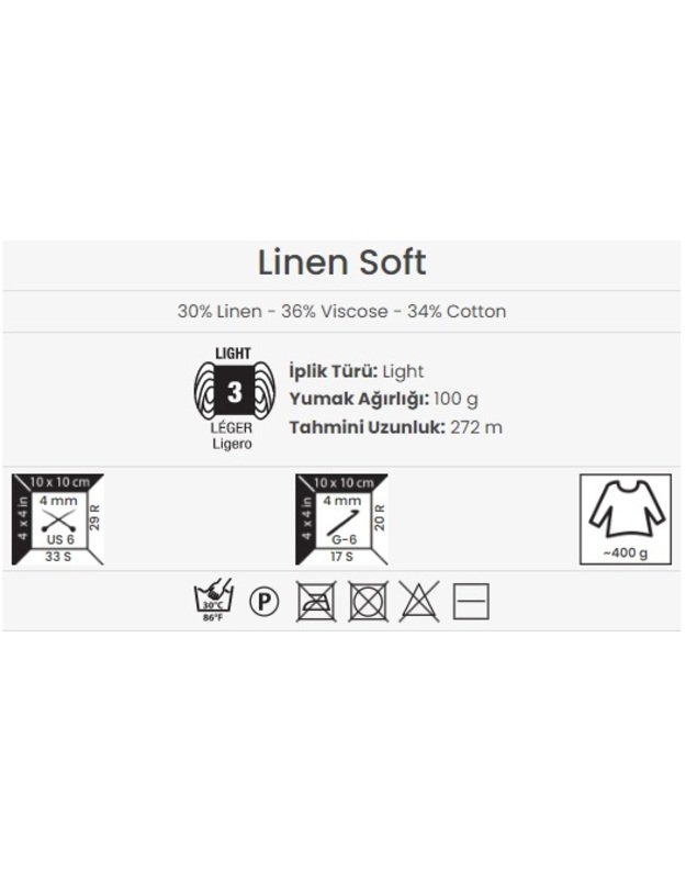 YarnArt Linen soft 7307