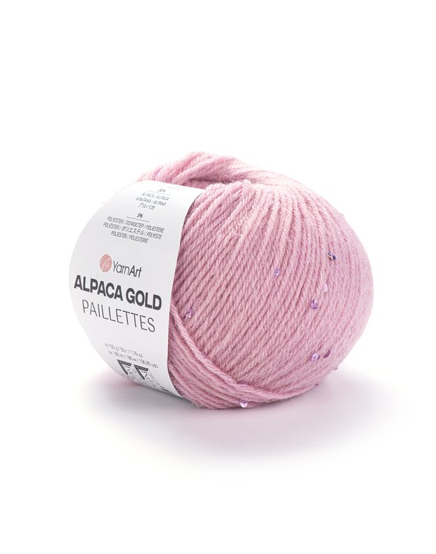 YARNART ALPACA GOLD PAILLETTES 9306