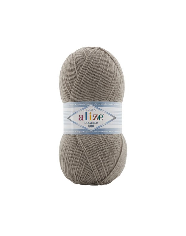 Alize Lanagold 800 - 283 pilkšvai biežinė