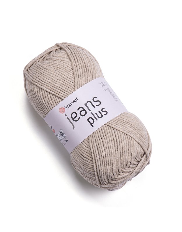 YarnArt Jeans PLUS 87 šilta biežinė