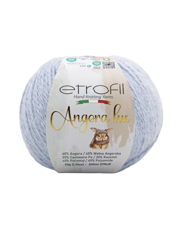 Etrofil ANGORA LUX 70540 šviesiai mėlyna