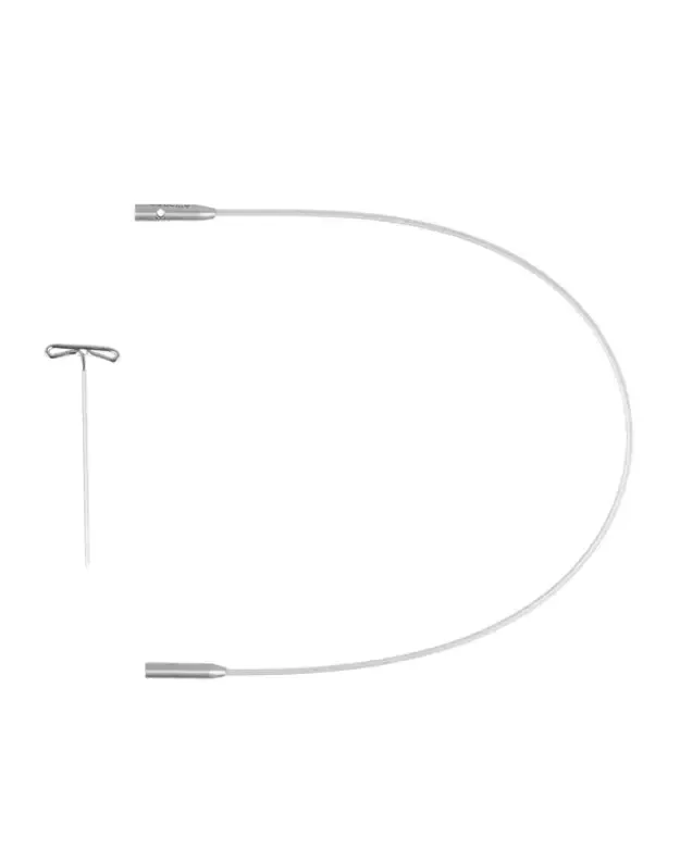 ChiaoGoo SWIV360 Silver prisukamas rotacinis valas L dydis