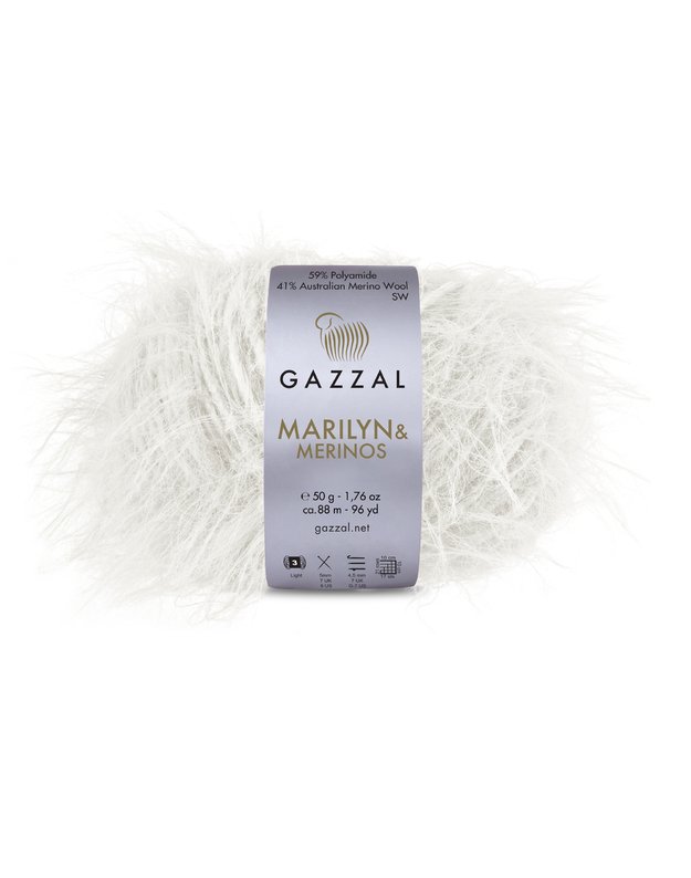 GAZZAL MARILYN & MERINOS 8269 balta