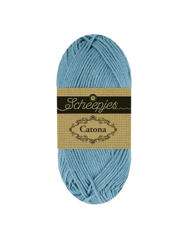 SCHEEPJES Catona 093 plieno šviesiai mėlyna