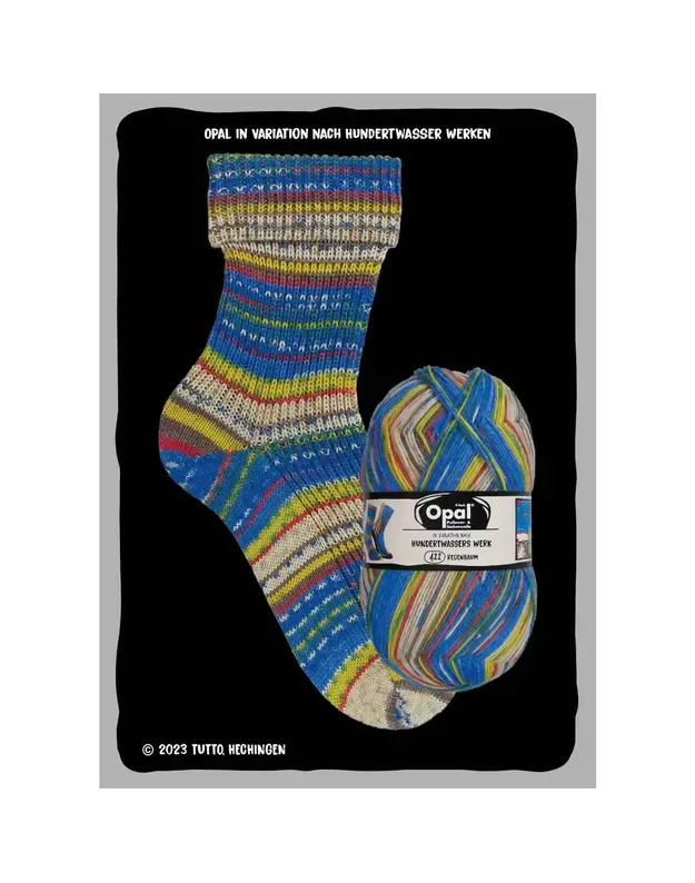 Opal According to Hundertwasser 4057-422 Regenbaum