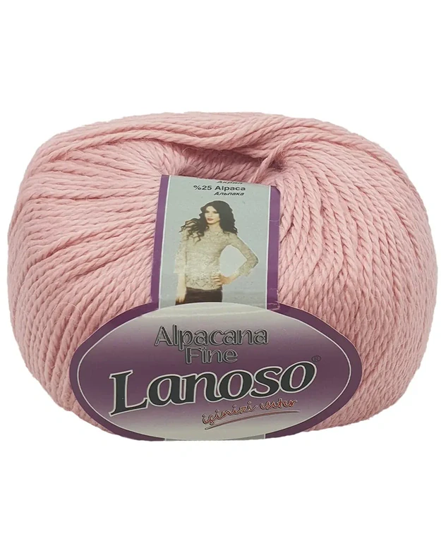 LANOSO ALPACANA FINE 931  švelni rožinė