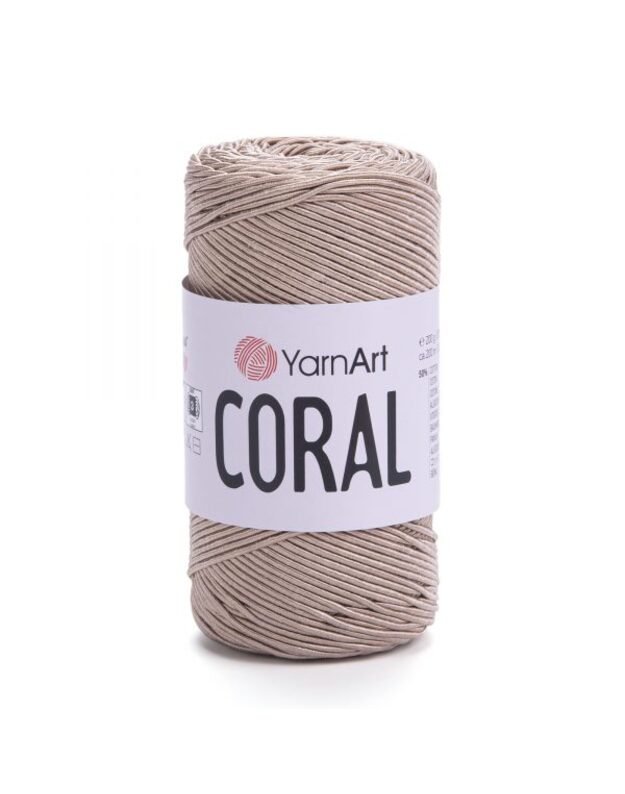 YARNART CORAL 1914 kava su pienu