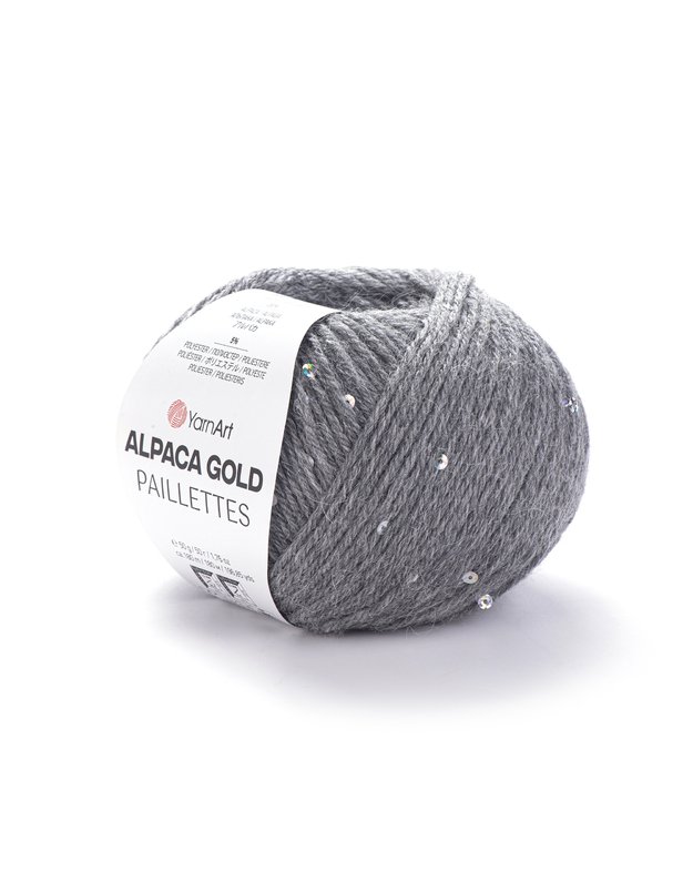 YARNART ALPACA GOLD PAILLETTES 9304