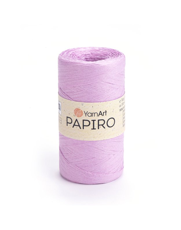 YarnArt PAPIRO 1309 alyvų rožinė 