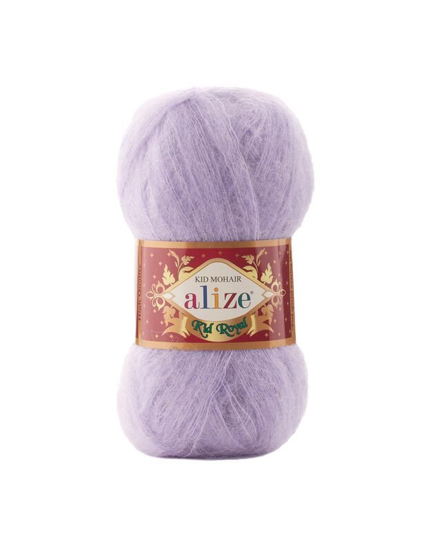 ALIZE KID ROYAL KID MOHAIR 158 levandų