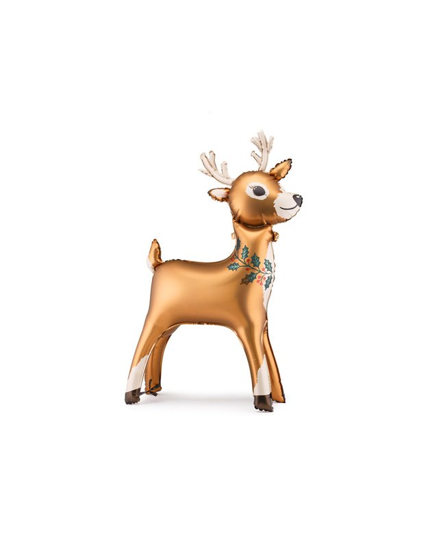 Pastatomas folinis balionas Elnias Renifer 77 cm x 118 cm