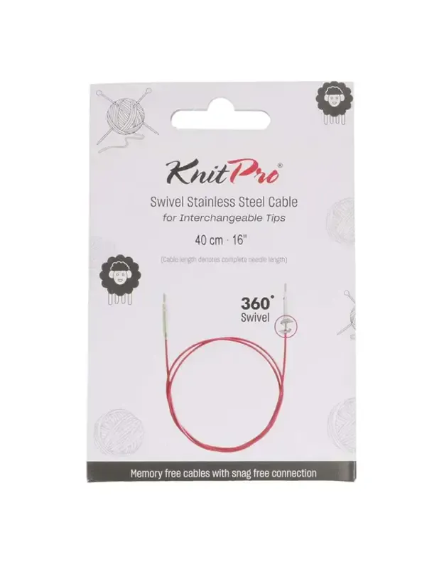 KnitPro Swivel 360° prisukamas valas 1