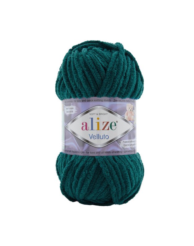 Alize Velluto 426 petrol