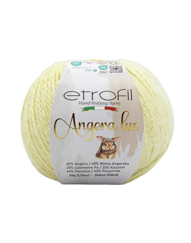 Etrofil ANGORA LUX 70227 gelsva pistacijų