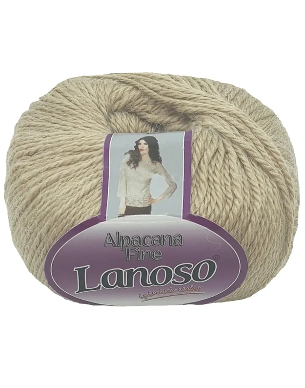 LANOSO ALPACANA FINE 905 riešutų kremo