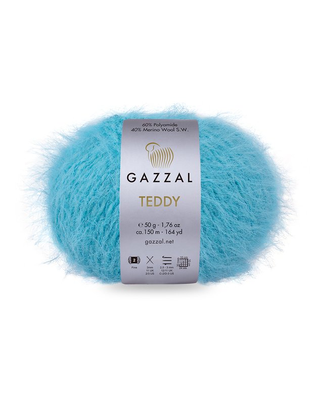 Gazzal Teddy 6557 žydra