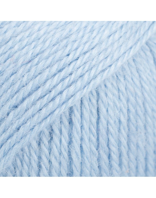 DROPS ALPACA UNI 6205 light blue/šviesiai žydra