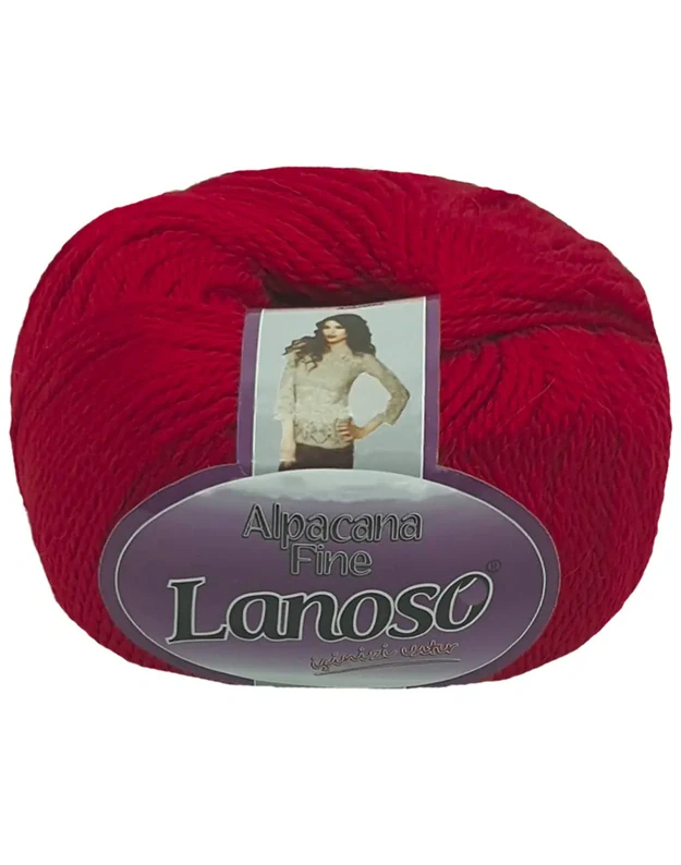 LANOSO ALPACANA FINE 938 ryški paprika
