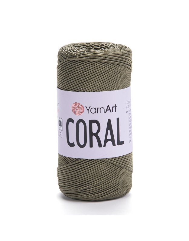 YARNART CORAL 1920 alyvuogių žalia