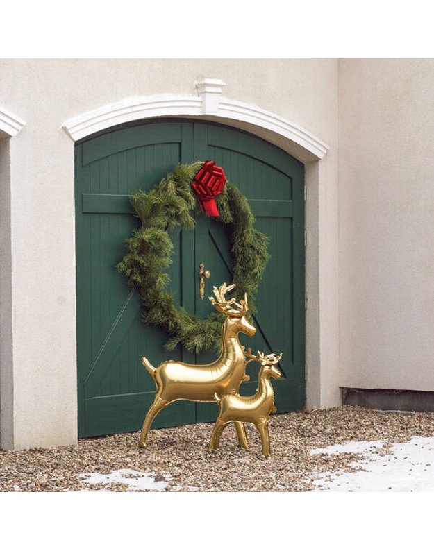 Pastatomas folinis balionas Elnias Renifer 51 cm x 63 cm