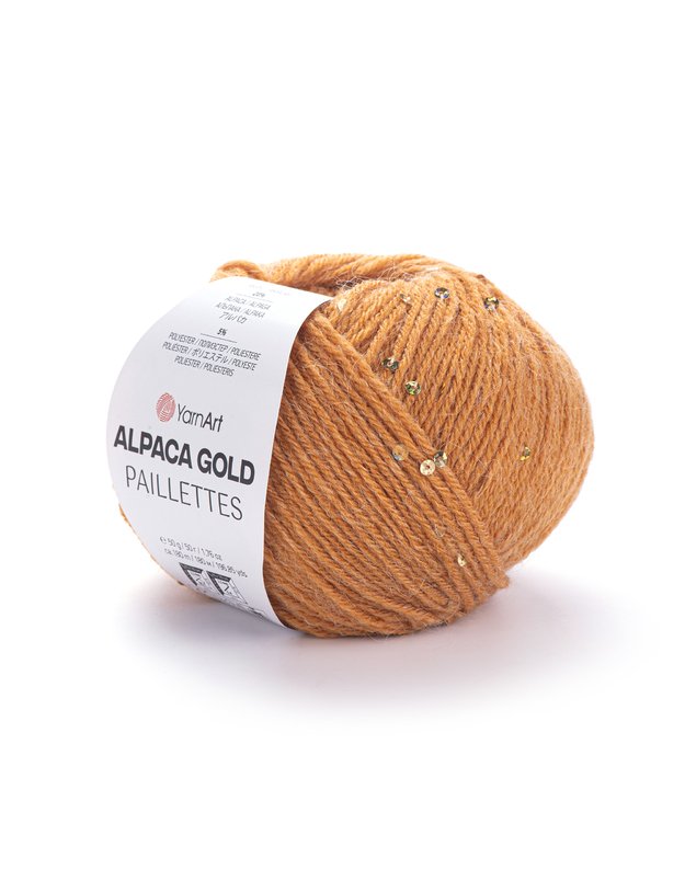 YARNART ALPACA GOLD PAILLETTES 9311