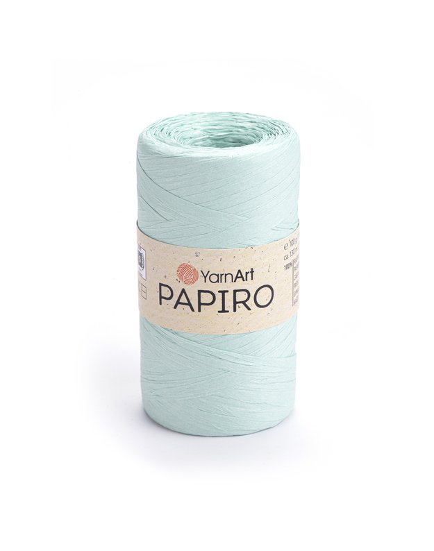 YarnArt PAPIRO 1323 mėtų žalsva