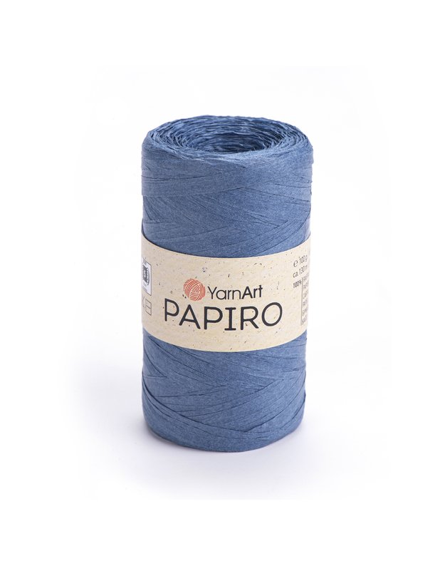 YarnArt PAPIRO 1305 džinso mėlyna 