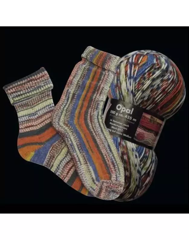 Opal According to Hundertwasser 1435 Regentag auf Liebe Wellen 2