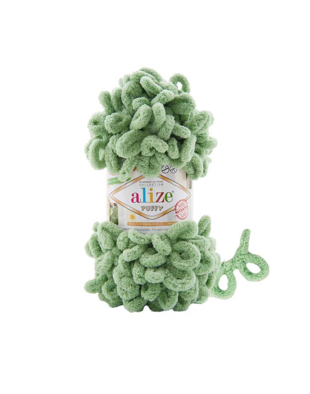 Alize Puffy 299 pilkšva mėta