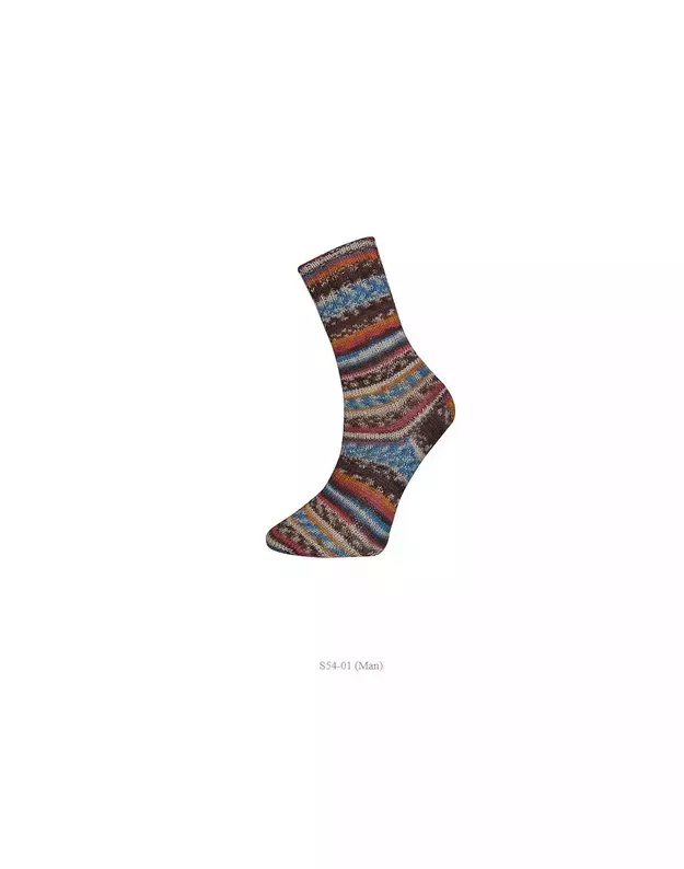 HiMALAYA Wool socks print S54-01