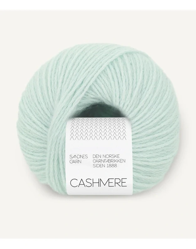Sadnes Garn CASHMERE 7911 mėtų