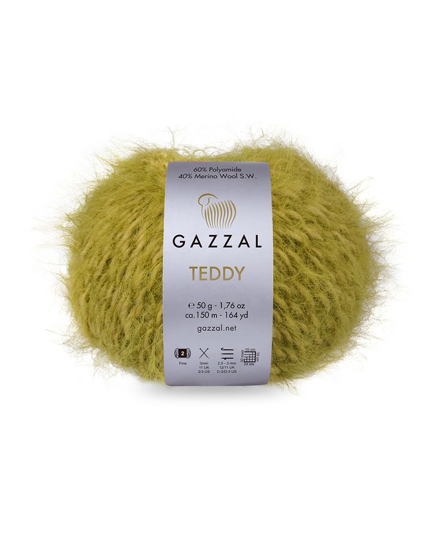 Gazzal Teddy 6556 alyvuogių žalia