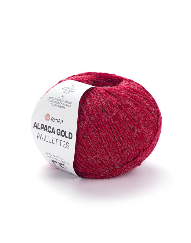 YARNART ALPACA GOLD PAILLETTES 9307