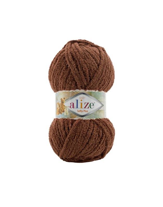 ALIZE SOFTY PLUS 321 tamsi karamelė