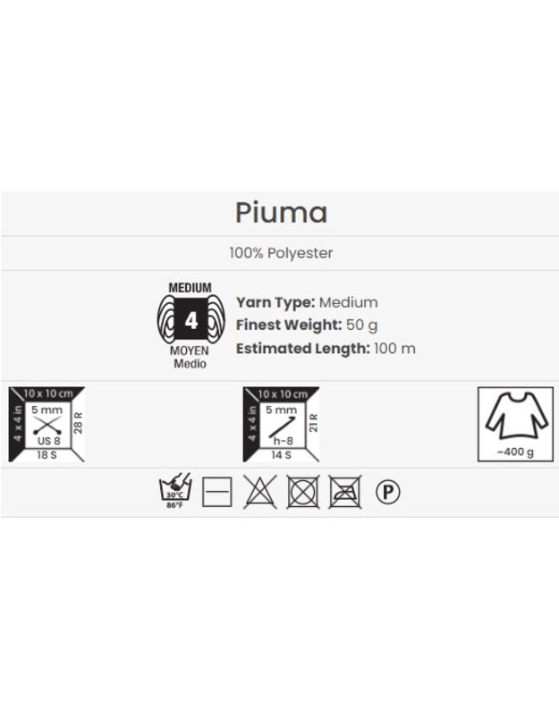 YarnArt Piuma 4401 4