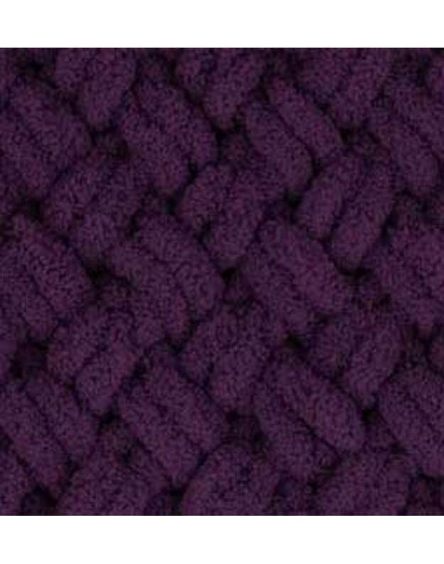 Alize Puffy 986 tamsi violetinė 1