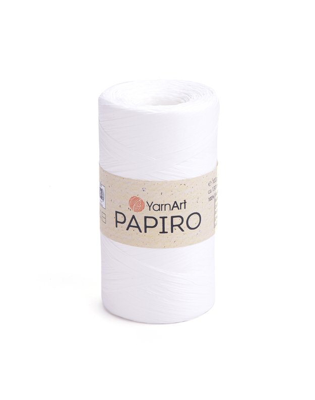 YarnArt PAPIRO 1311 balta