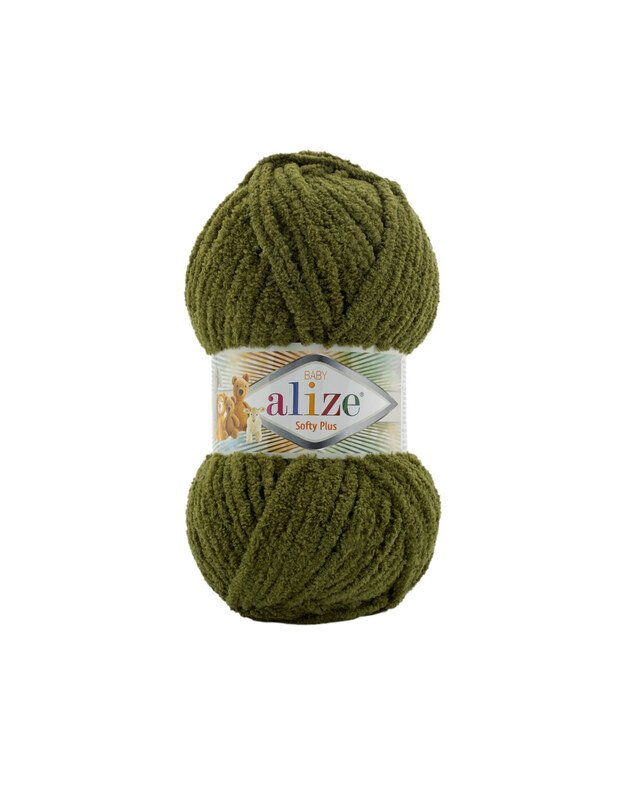 ALIZE SOFTY PLUS 620 pelkės žalia