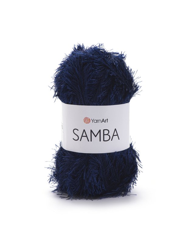 YarnArt SAMBA 03 tamsiai mėlyna 1