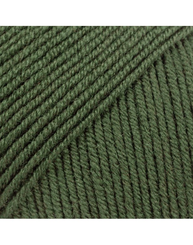 Drops baby merino 65 tamsiai žalia