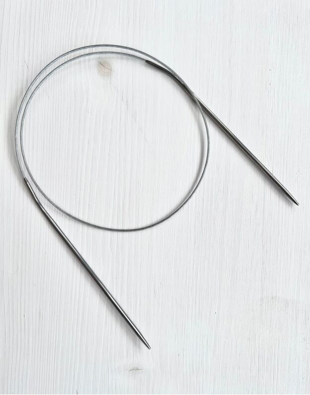 Metaliniai virbalai su metaliniu valu 60 cm 