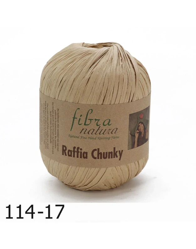 FIBRA NATURA RAFFIA CHUNKY 114-17