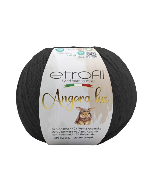 Etrofil ANGORA LUX 70900 juoda