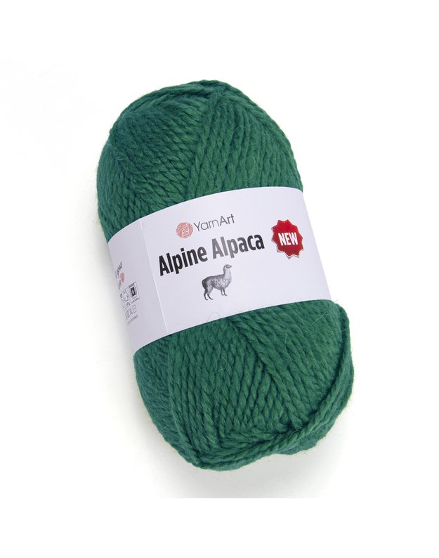 YarnArt ALPINE ALPAKA 1449 miško žalia